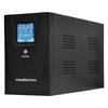Mediacom gruppo di continuità ups xpower+ 1300 va / 720 w 3 prese schuko - M-UPS1301D