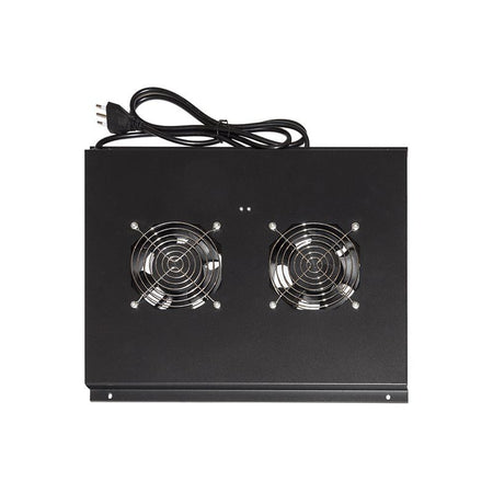 Armadio rack kit 4 ventole con term ostato per armadi rack 22/24u nero - LKVENT102N