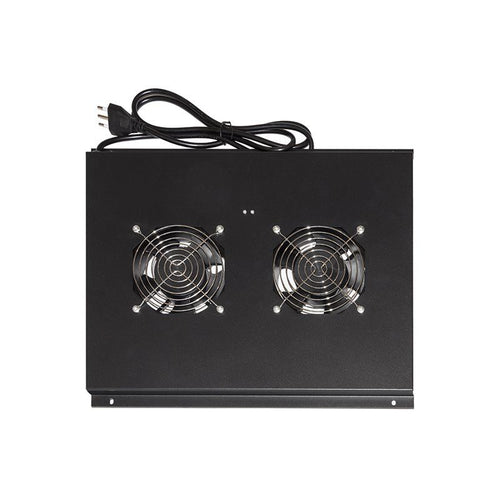 Armadio rack kit 4 ventole con term ostato per armadi rack 22/24u nero - LKVENT102N