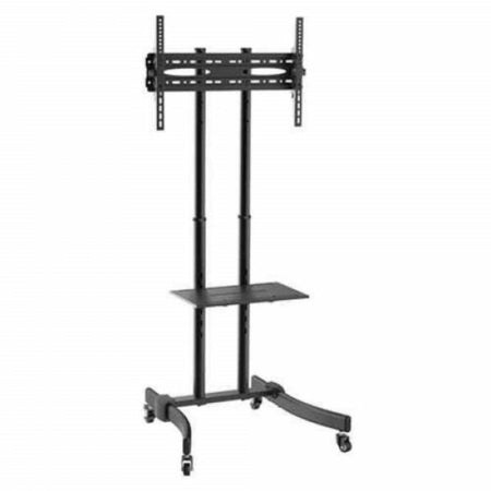 Staffa tv 37/70 con ruote e ripiano - LKBR22