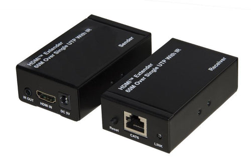 Extender hdmi tramite cavo rete cat 5/6 fino 60mt infr.telec. poc - LKEXT161