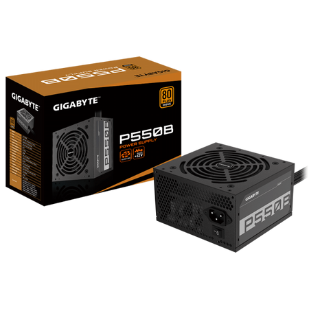 Gigabyte P550B alimentatore per computer 550 W 20+4 pin ATX ATX Nero