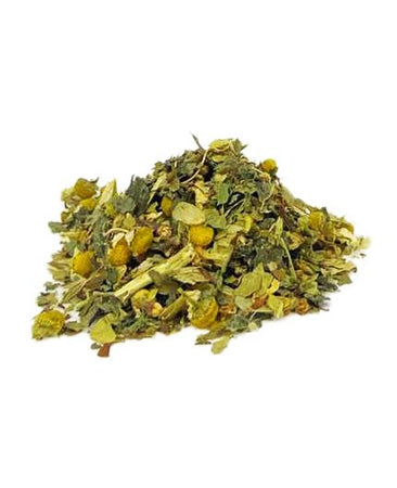 Tisana rilassante biancospino, Camomilla, Melissa, Passiflora, Luppolo infuso per stress mentale insonnia 100g 50g