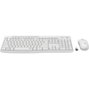 Logitech MK295 Silent Wireless Combo tastiera Mouse incluso USB QWERTZ Tedesco Bianco