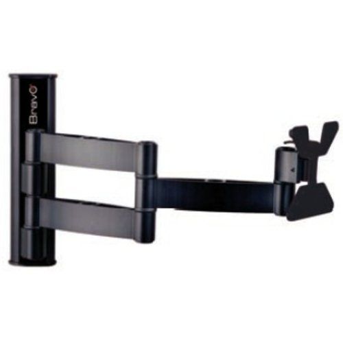 Supporto tv bravo lcd3 10-30, max kg 20, attacco max 10x10cm incl. adat. 10x20/20x10 orientabile -10°/+15° - 92402556