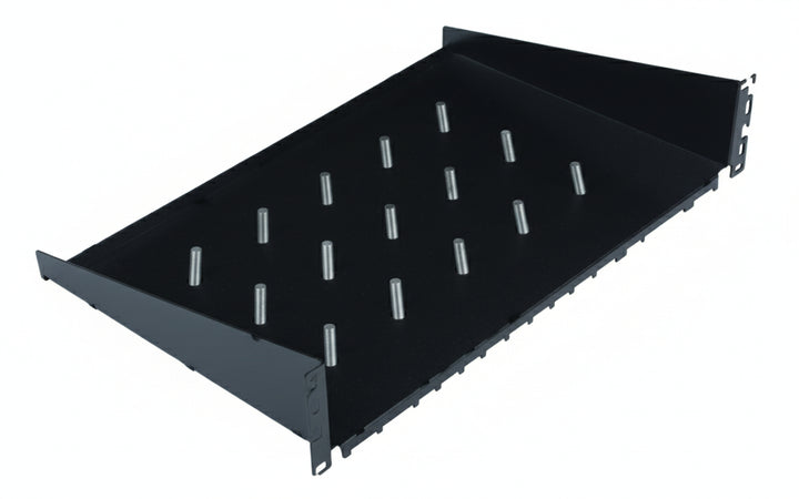 Ripiano fisso 2u p350 2 mont.nero - WPN-AFS-22035-B