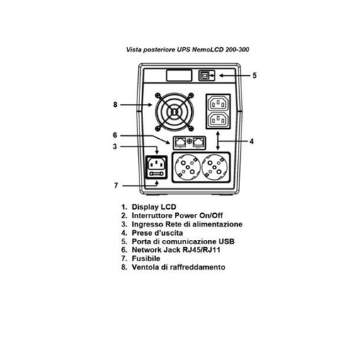 Nemolcd - line interactive 2000 va - EL-NEMOLCD 200
