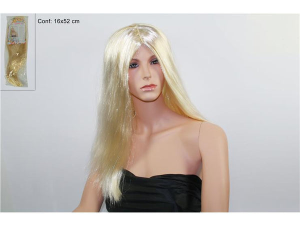 Parrucca lunga liscia bionda