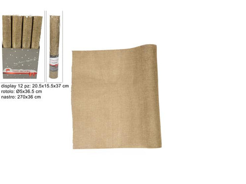Rotolo Juta 36x270 cm Beige