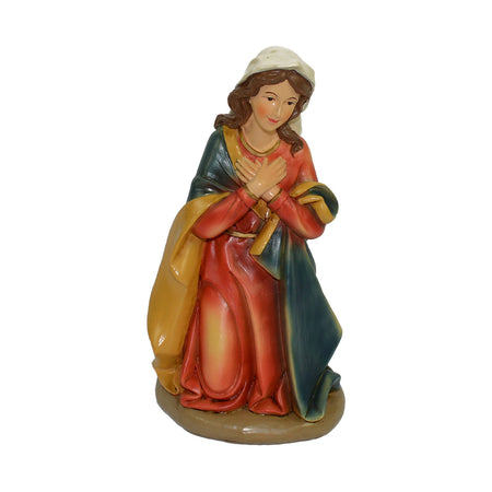 Statua "Madonna Vergine Maria" per presepe decorazione natività natalizia