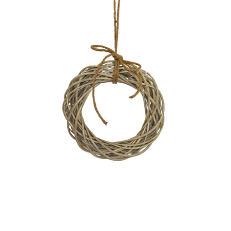 Corona natalizia con corda per appendere da dietro porta Ø 35 cm