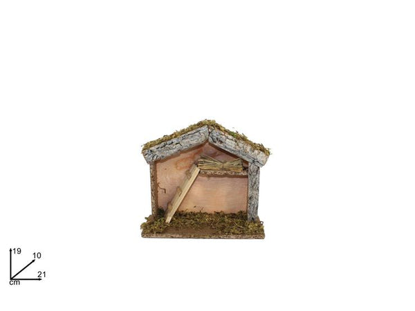 Capanna con Corteccia e Muschio con Scala