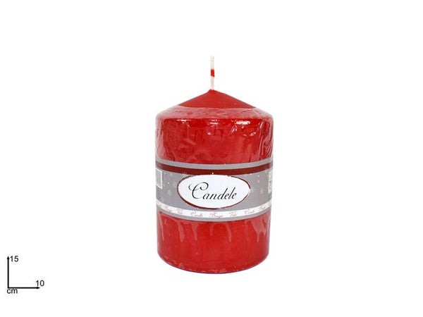 Candela 15x10 rosso
