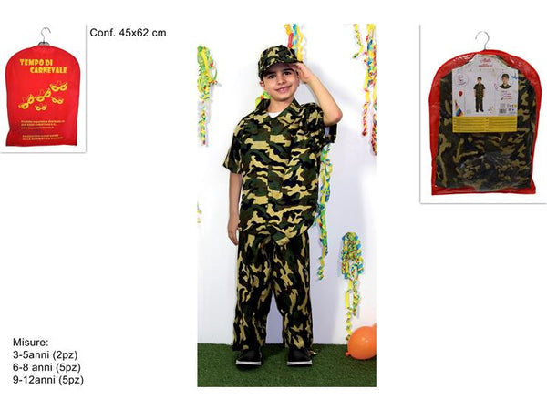 Vestito militare bimbo