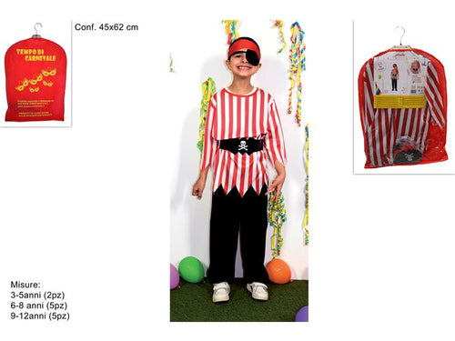 Vestito pirata bimbo