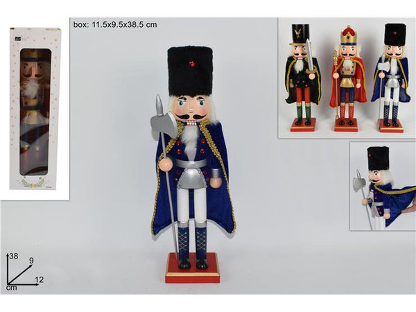 Soldato schiaccianoci legno cm38