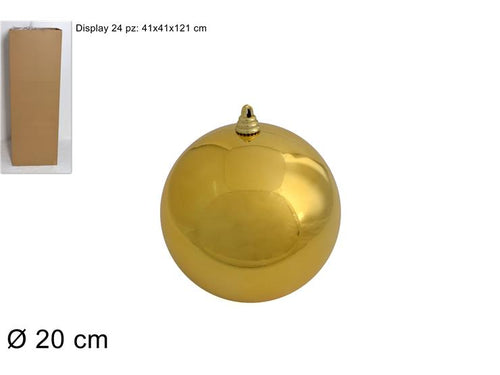 Palla 20cm Lucida Oro
