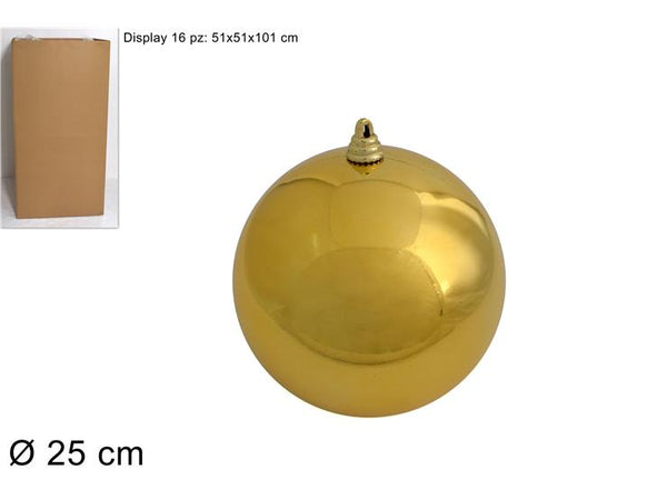 Palla 25cm Lucida Oro