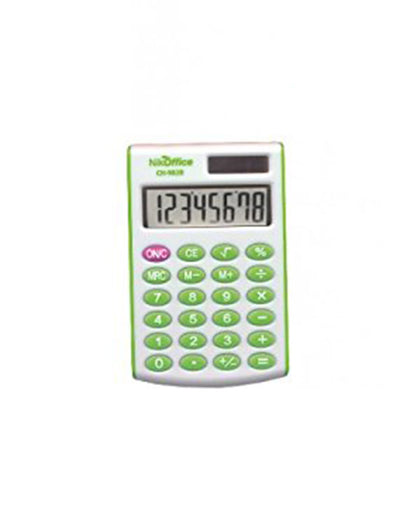 Calcolatrice tascabile 8 cifre CH-982 Verde