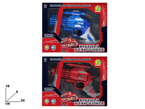 PISTOLA STAR FORCE LUCI E SUONI