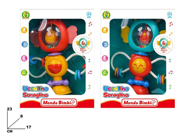 SONAGLIO UCCELLINO MONDO BIMBI