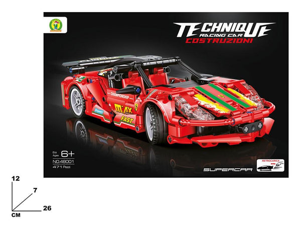 COSTRUZIONI TECHNIQUE AUTO ROSSA 471 PZ