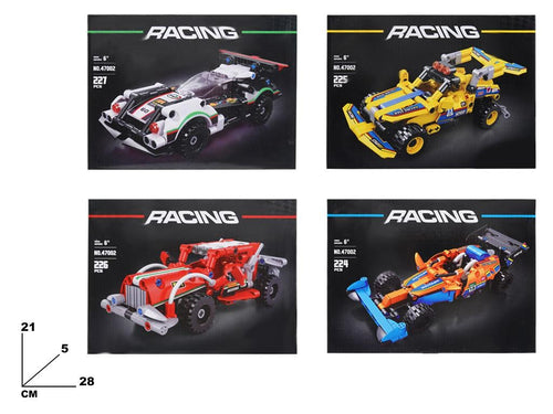 SCATOLA COSTRUZIONI AUTO RACING 4 ASS