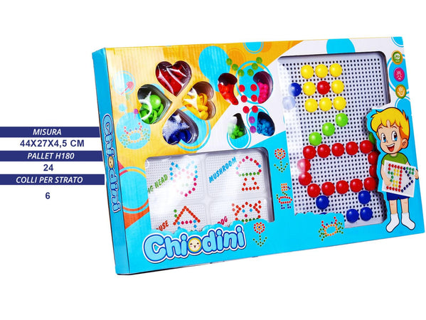 LAVAGNA MOSAICO C/CHIODINI