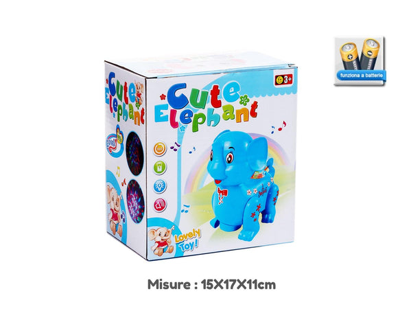 ELEFANTE LUCI E SUONI