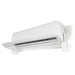 Supporto condizionatore igenio 909 deflettore white e clear