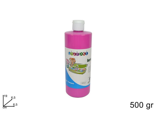 Colore tempera 500g - rosa
