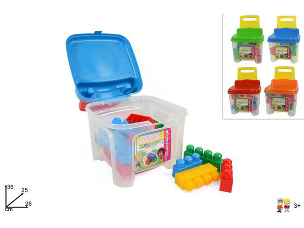 Sedia con costruzioni