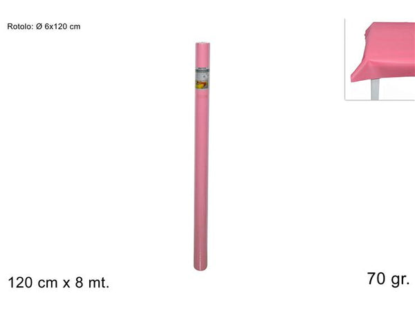 Rotolo TNT 120CM x 8MT 60gr rosa