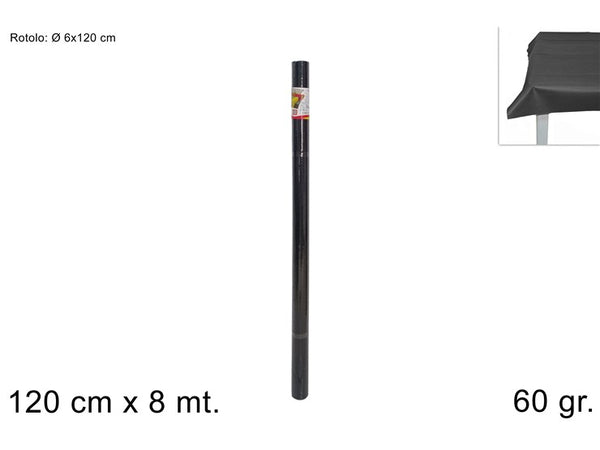 Rotolo TNT 120cmx8MT Nero