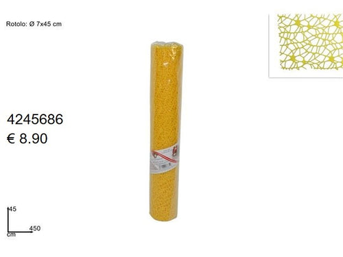 Rotolo Spider 45cm x 4.5 mt Giallo