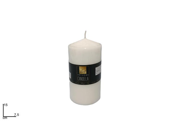 Candela 15x7.5cm Bianco