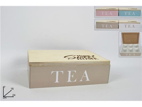 Scatola legno porta infusi