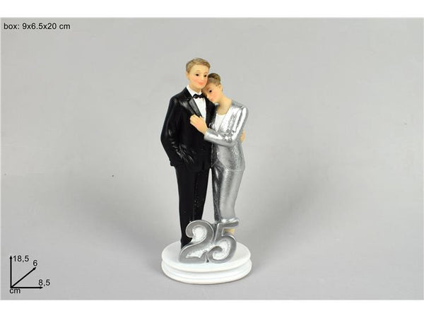 Bomboniera sposi 25° matrimonio