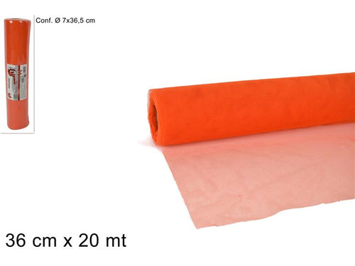 Rotolo Tulle Arancione