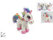 PELUCHE UNICORNO CON ALI CM. 25 3 ASS