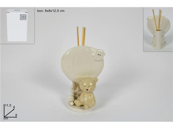 Diffusore Orsetto con mongolfiera 11,5cm.