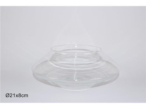 Vaso Vetro Ø21x8cm