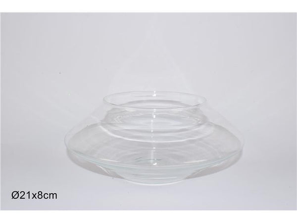 Vaso Vetro Ø21x8cm