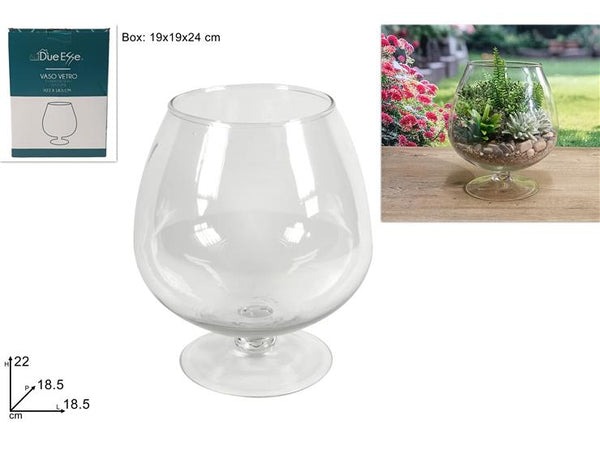 Vaso Napoleone H22 x 18,5 x 18x5cm