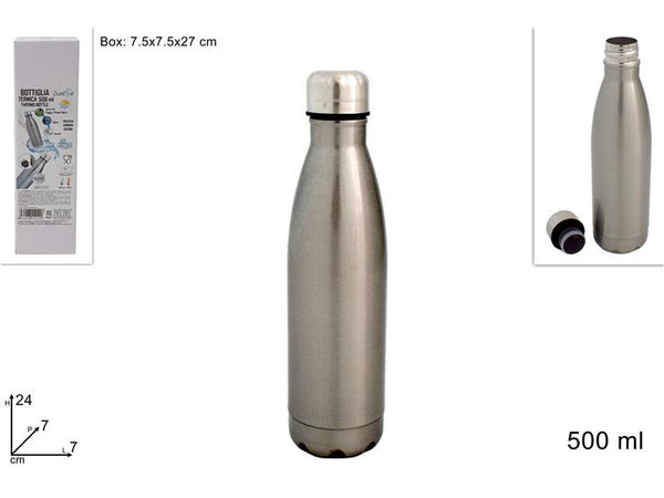Bottiglia Termica 500ml Silver