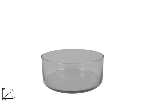 Ciotola Cilindrica in Vetro H9xD19cm