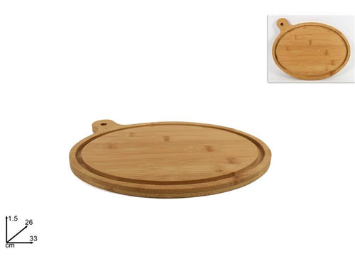 Tagliere Ovale in Bamboo