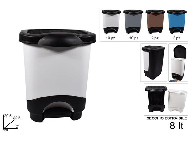 Pattumiera 8lt.