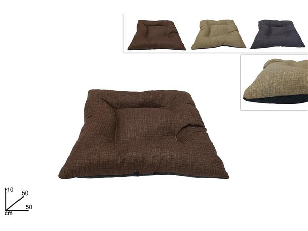 Cuscino Cane Quadrato 50x50 3 Colori