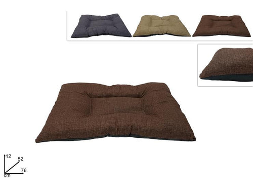 Cuscino Cane Rettangolare 76x52 3 Colori